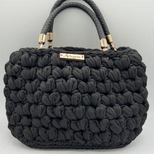 Borsa pouf regina noir